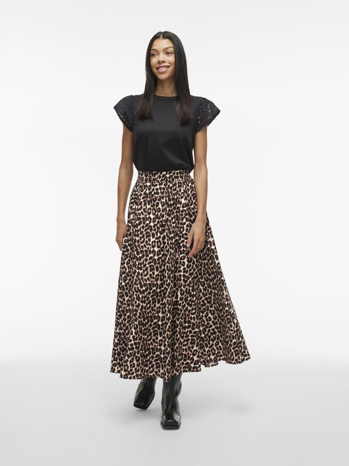 VIVALENCIA Long Skirt - Mountain Trail - VERO MODA & VILA Bergvik